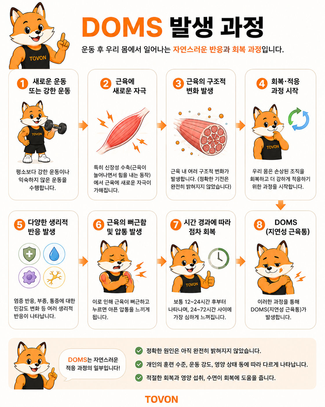 스쿼트와 덤벨 컬에서 나타나는 신장성 수축