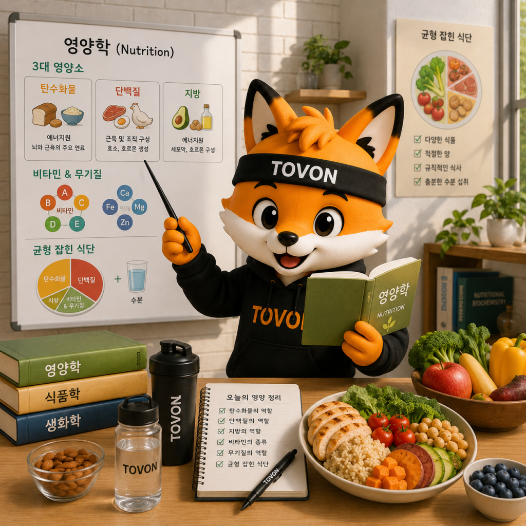 영양학을 설명하는 토번이