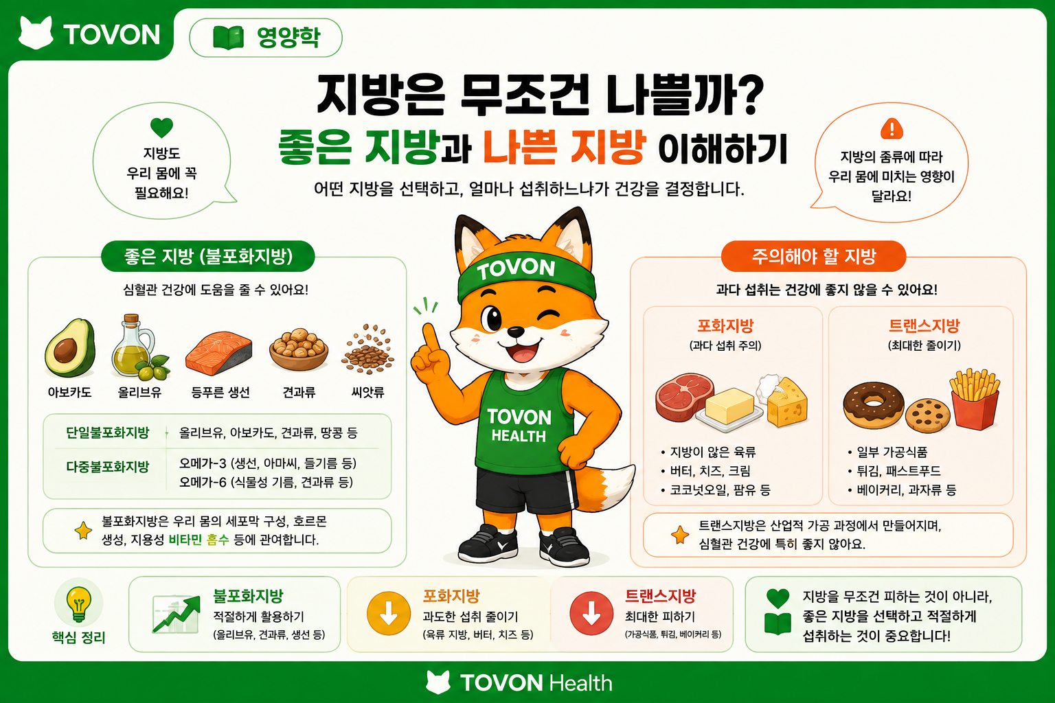 지방은 무조건 나쁜걸까