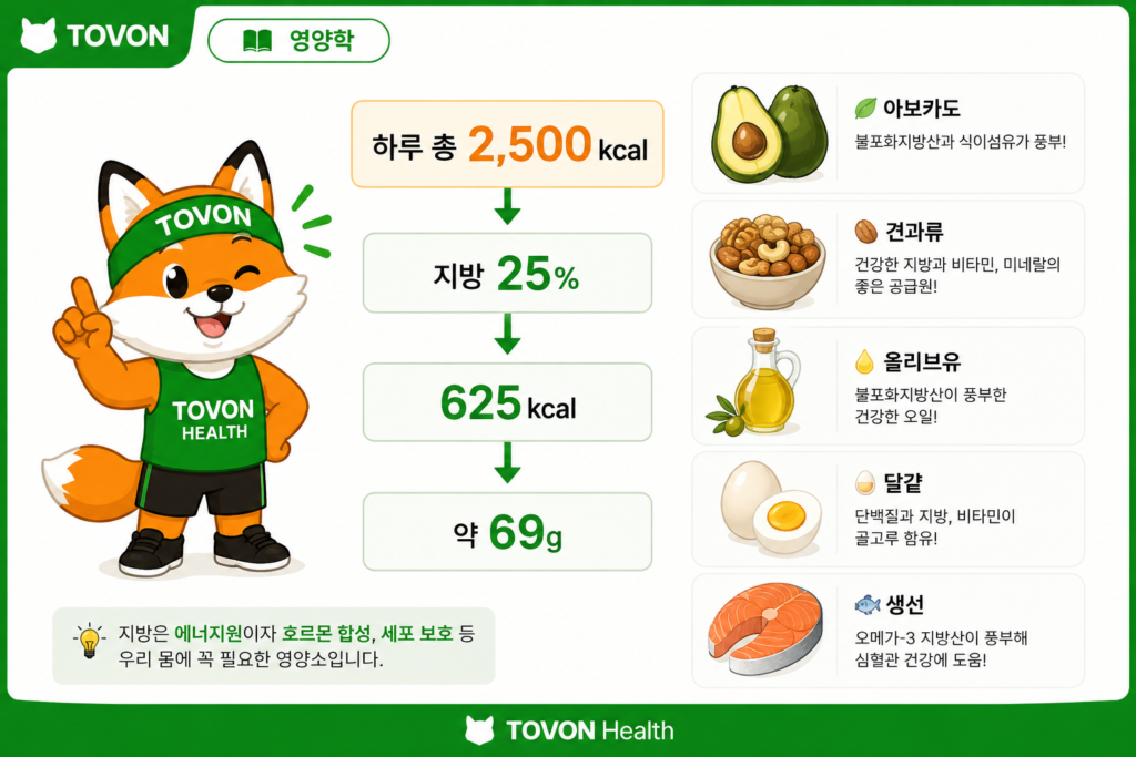 탄수화물 섭취량은 얼마나? 운동하는 사람의 단백질·지방 섭취량까지 총 섭취 칼로리를 기준으로 지방 섭취량을 계산하는 방법